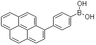 结构式 CAS# 872050-52-7, 4-(1-芘基)苯硼酸