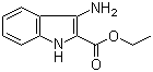 3-氨基-2-吲哚羧酸乙酯分子结构 (CAS 87223-77-6)