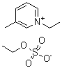 结构式 CAS# 872672-50-9, 1-乙基-3-甲基吡啶鎓硫酸乙酯盐