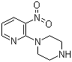 1-(3-硝基吡啶-2-基)哌嗪分子结构 (CAS 87394-48-7)