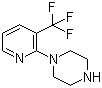 1-[3-(三氟甲基)吡啶-2-基]哌嗪分子结构 (CAS 87394-63-6)