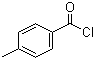 对甲基苯甲酰氯分子结构 (CAS 874-60-2)