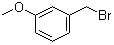 3-甲氧基苄溴分子结构 (CAS 874-98-6)