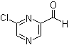 6-氯吡嗪-2-甲醛分子结构 (CAS 874114-34-8)
