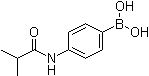 [4-[(2-甲基-1-氧代丙基)氨基]苯基]硼酸分子结构 (CAS 874219-50-8)