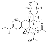 Dihydroajugapitin分子结构 (CAS 87480-84-0)