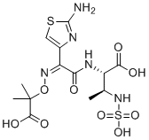氨曲南 USP 相关化合物A分子结构 (CAS 87500-74-1)