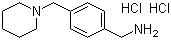 4-(1-Piperidinylmethyl)benzenemethanamine dihydrochloride molecular structure (CAS 875126-51-5)