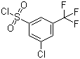结构式 CAS# 875167-01-4, 3-氯-5-三氟甲基苯磺酰氯
