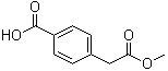 (4-羧基苯基)乙酸甲酯分子结构 (CAS 87524-66-1)