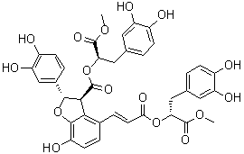 紫草酸 B 二甲基酯分子结构 (CAS 875313-64-7)