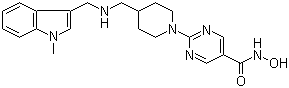JNJ 26481585分子结构 (CAS 875320-29-9)