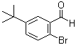 2-Bromo-5-(tert-butyl)benzaldehyde molecular structure (CAS 875664-28-1)