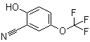 2-羟基-5-三氟甲氧基苯甲腈分子结构 (CAS 875664-40-7)