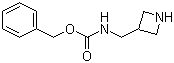 [(氮杂环丁烷-3-基)甲基]氨基甲酸苄酯分子结构 (CAS 876149-41-6)