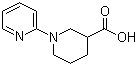 3,4,5,6-Tetrahydro-2H-[1,2']bipyridinyl-3-carboxylic acid molecular structure (CAS 876718-04-6)