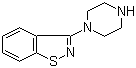 4-(1,2-苯并异噻唑-3-基)-1-哌嗪分子结构 (CAS 87691-87-0)