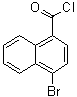 4-溴-1-萘甲酰氯分子结构 (CAS 87700-65-0)