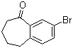 3-溴苯并环庚-5-酮分子结构 (CAS 87779-78-0)