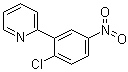 2-(2-氯-5-硝基苯基)吡啶分子结构 (CAS 879088-40-1)