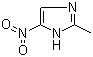 2-甲基-5-硝基咪唑分子结构 (CAS 88054-22-2)