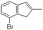 7-溴-2-甲基-1H-茚分子结构 (CAS 880652-93-7)