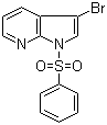 1-(Benzenesulfonyl)-3-bromo-1H-pyrrolo[2,3-b]pyridine molecular structure (CAS 880769-95-9)