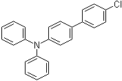 4'-氯-N,N-二苯基联苯-4-胺分子结构 (CAS 880800-25-9)