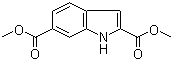 结构式 CAS# 881040-29-5, 吲哚-2,6-二甲酸二甲酯