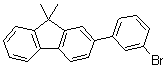2-(3-Bromophenyl)-9,9-dimethyl-9H-fluorene molecular structure (CAS 881912-14-7)
