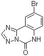 9-溴-[1,2,4]三唑并[1,5-c]喹唑啉-5(6H)-酮分子结构 (CAS 882517-92-2)