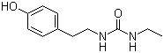 N-乙基-N'-[2-(4-羟基苯基)乙基]脲分子结构 (CAS 883107-36-6)