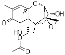 15-O-乙酰基-4-脱氧雪腐镰菌醇分子结构 (CAS 88337-96-6)
