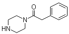 structure of CAS# 88372-33-2, 2-Phenyl-1-(1-piperazinyl)ethanone;2-Phenyl-1-(piperazin-1-yl)ethan-1-one;1-(Phenylacetyl)piperazine