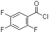 2,4,5-Trifluorobenzoyl chloride molecular structure (CAS 88419-56-1)
