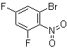 1-Bromo-3,5-difluoro-2-nitrobenzene molecular structure (CAS 884494-38-6)