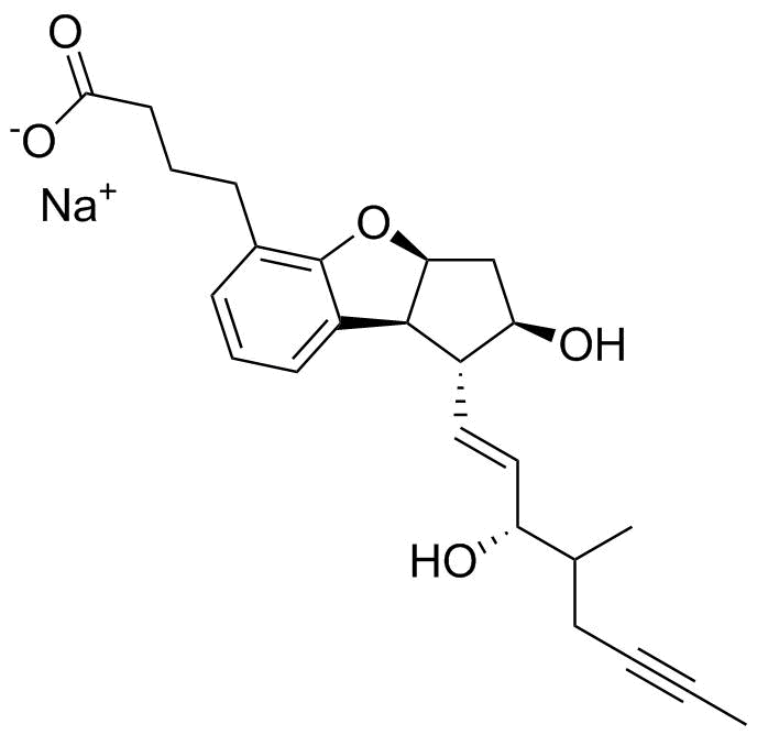 贝前列素钠分子结构 (CAS 88475-69-8)