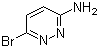 3-氨基-6-溴哒嗪分子结构 (CAS 88497-27-2)