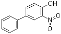 4-Hydroxy-3-nitrobiphenyl molecular structure (CAS 885-82-5)