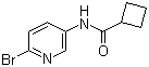 2-溴-5-(环丁酰基氨基)吡啶分子结构 (CAS 885267-03-8)