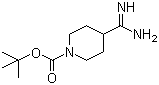 tert-Butyl 4-amidinopiperidine-1-carboxylate molecular structure (CAS 885270-23-5)