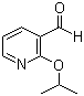 2-Isopropoxypyridine-3-carboxaldehyde molecular structure (CAS 885278-10-4)