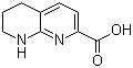 5,6,7,8-四氢-[1,8]萘啶-2-羧酸分子结构 (CAS 885278-22-8)