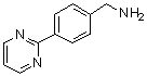 4-(2-Pyrimidinyl)benzenemethanamine molecular structure (CAS 885466-44-4)