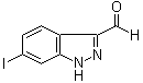 6-碘-1H-吲唑-3-甲醛分子结构 (CAS 885518-80-9)