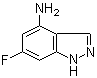 6-Fluoro-1H-indazol-4-amine molecular structure (CAS 885520-16-1)
