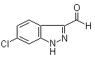 6-Chloro-1H-indazole-3-carboxaldehyde molecular structure (CAS 885521-37-9)
