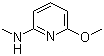 2-甲氧基-6-甲氨基吡啶分子结构 (CAS 88569-83-9)