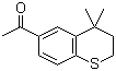6-Acetyl-4,4-dimethylthiochroman molecular structure (CAS 88579-23-1)