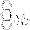 (-)-美喹他嗪分子结构 (CAS 88598-74-7)